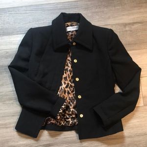 NWOT black Dolce & Gabana blazer size 42